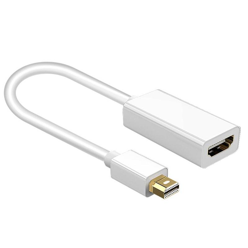 Mini DP to HDMI cable, mini DisplayPort adapter cable, 1080P.